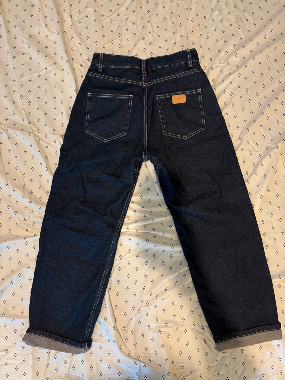 Rudy Jude Dark Blue Straight Leg Jeans - Picture 2 of 5